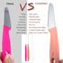 8 PCS Paring Knife Set-4 Knives 4 Cover Upgraded, Kitchen Fruit Peeling Knifes German Stainless Steel 4 inch Small Sharp Slicing Cutting Vegetable...