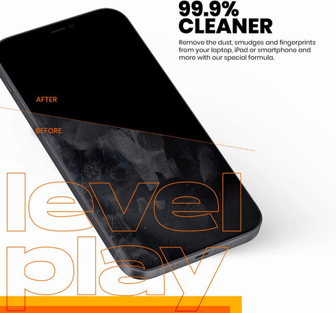 Screen Cleaner Spray (0.8oz) - Phone Cleaner, Cleaner Spray for Laptop, Computer, MacBook, iPad, Tablet, Lens Cleaner, Eyeglass Cleaner Kit | Alco...