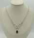 UDYLGOON Teardrop Bride Bridesmaid Crystal Necklace Earrings Jewelry Set for Women Wedding Prom...