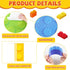87 Pcs Building Blocks Bulletin Board Set Classroom Decoration Back to School Building our Future in Our Grade Cutouts for Classroom School Chalkb...