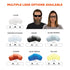 Ergodyne ODIN Skullerz Odin Safety Sunglasses, Smoke Lens, Black...