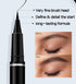 5 Colors Eyebrow Pencil, Multifunctional Ultra-Fine Liquid Eyeliner & Eyebrow Pencil,Long-Lasting Waterproof&Smudge Proof, Quick Drying, Smoothly,...