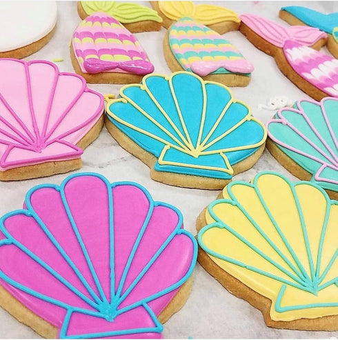 Seashell Cookie Cutter, 3.25" Made in USA by Ann Clark...