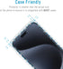 2 Pack Privacy Screen Protector Designed for iPhone 15 Pro Max Anti-Spy Tempered Glass 6.7-inch, Anti Scratch, Bubble Free, Case Friendly...