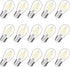 Shatterproof S14 Replacement LED Light Bulbs, 2W, Equivalent to 11-25 Watt, Warm White 2200K, Outdoor String Lights Vintage Edison Bulb, E26 Mediu...