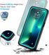 Lanhiem for iPhone 13 Pro Case, IP68 Waterproof Dustproof Shockproof Cases with Built-in Screen Protector, Full Body Heavy Duty Protective Cover f...