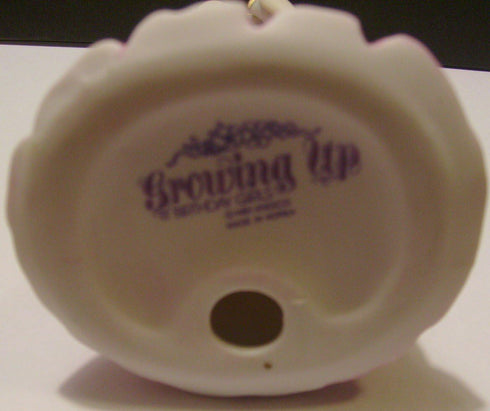 Enesco Growing Up Girls “Blonde Age 9” Porcelain Figurine, 5”...