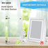 Magnetic Acrylic Picture Frame - Rounded Corners, Frameless, Double Sided - Perfect for Lovely Pets - 4.25x6.25' - 1pc...