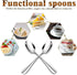 SONGZIMING Demitasse Espresso Spoons, Mini Coffee Spoon, 18/10 Stainless Steel Small Spoons for Dessert, Tea,Set of 8...