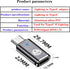 2Pack,Lightning Female to USB C Male Adapter for iPhone 15 Series,Mini6 Galaxy Note S10 S20 S21 Samsung Charging Type C Charger Connector Cable(Si...