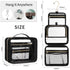 CUBETASTIC Clear Toiletry Bag, Transparent Travel Makeup Bag Small Hanging Travel Bag Portable Cute Cosmetic Organizer Waterproof Make Up Case......
