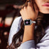 Dainty Heart Bands for Apple Watch 38mm 40mm 41mm 42mm, Bling Metal Strap for Women, Elegant Dressy Bracelet for iWatch Series 10/9/8/7/6/5/4/3/2/...
