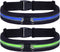 2 Pack Running Belt Fanny Packs for women and men,Belt Bag for Hiking Cycling Workout,Reflective Fanny Packs for Men Runners Belt Compatible with ...