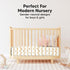 Pack and Play Sheets Fitted, 2-Pack Mini Crib Sheets - Pack N Play Sheets, Organic Fitted Crib Sheet for Pack and Play Mattress, Playard Baby Crib...