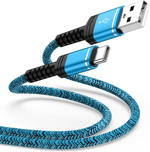 Samsung S24 Ultra Charger Cable Fast Chaging for Galaxy S24 S24+ S23 FE A15 5g A14 A54 A13 A53 S22 S21 S20 A35 A55 Z Flip 6, 6FT Android Phone Pow...