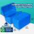 Olivo Index Card Holder Box 3x5, Flash Note Card Holder Box Organizer Case, 3 x 5 Index Card Storage File Box, 4 Colors Pack...