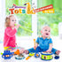 TOY Life Baby Musical Instruments, Musical Toys for Toddlers 1-3, Baby Drum Set Kids Musical Instruments, Preschool Educational Toy Instruments Bi...