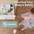 Inaya Cabinet Locks Baby Proofing - Child Proof Drawer Locks - Child Safety Cabinet Latches with 3M Adhesive Easy Installation - No Drilling or Ex...