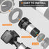 Alstar 1.25" 2X Barlow Lens MultiCoated Metal with M42x0.75 Thread Camera Interface for Telescopes...