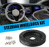 1 PC Car Steering Wheel Adapter Connector, Round Durable Metal Vehicle Steering Wheel Conversion Spacer for 6-hole to 3-hole, Universal Automotive...