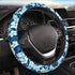Hawaiian Hibiscus Flower Steering Wheel Cover Non-Slip Auto Steering Wheel Protector Car Accessories Universal Fit 15 Inches for Men Women...