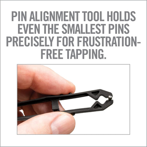 Real Avid Hammer Set with Pin Alignment Tool for Gunsmithing, 4 in 1 Hammer Tool Set Includes, Hammer, 4 Hammer Head Tips, Brass, Nylon, Steel, Ru...