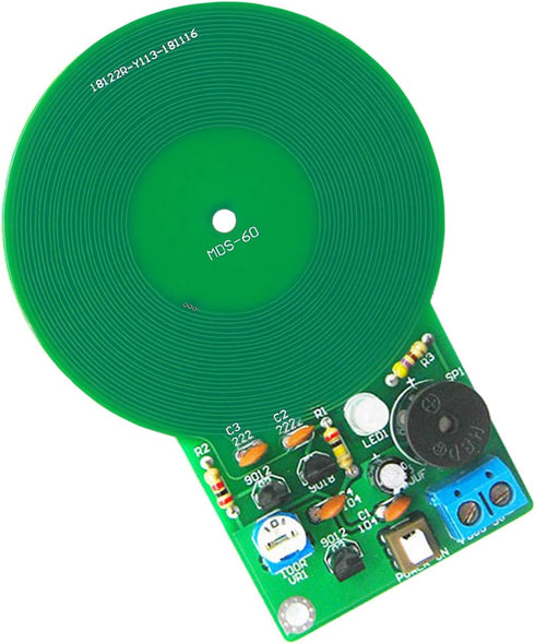 3Pcs Metal Detector Kit Electronic Practice Kit DC 3V-5V 60mm Non-Contact Sensor Board Module DIY Electronic Part Metal Detector......