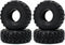 TREAL 1.0 Tires Soft Sticky RC Crawler Tires TrailBurner 62mm (4P) for 1/24 1/18 SCX24 AX24 FCX24 TRX4M...