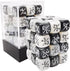 36pcs 12mm Positive and Negative Dice Counters Set, Small Token Dice Loyalty Dice Compatible with MTG, CCG, Card Games...