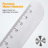 Metal PD Ruler - Pupillary Distance Ruler with Instructions for Myopia Distance Glasses, Pupil Measurement Tool for Prescription Eyeglasses with E...