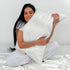 Mulberry Park 100% Silk Pillowcase - 19 Momme, Grade 6A Mulberry Silk - Deep Envelope Closure - White/King (20'' x 36'')...