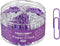 300pcs Large Paper Clips, Purple and White Jumbo Paperclips, 2 Inch (50 mm) Paper Clip for Office School Document Organizing...