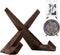 Wooden Display Stand Plate Holder Display Stand Picture Photo Frame Stand Decorative Signs Holder Multifunctional Display Stand for Table Decorati...