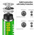 JINTION Rechargeable AA Batteries NiMH 1500mAh 1.2v Double A Battery AA Battery for Remote Controller, Keyboard, Mouse, Solar Lights, 8 Pack...