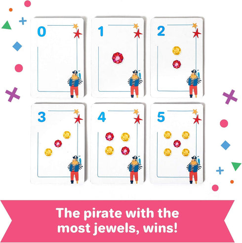 Pirate Roll - Kids Games, Toddler Board Games, Games for Kids, Preschool Games for 3 Year Olds, Kids Board Games for 4 Year Olds...