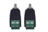 RCA Plugs for Speaker Wire, RCA to AV Screw Terminal Connector, Phono RCA Male Plug Solderless Converter Audio/Video Speaker Wire Connectors Solde...