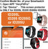 3D Screen Protector Compatible with 1.3 inches ID205L Smart Watch, and ID205 ID205U ID205G Veryfitpro LIVIKEY 1.3” smartwatch, 3-PACK, NOT compati...