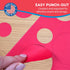 Basic Shapes 1: Circles, Triangles, Squares, Ovals, 676 Pieces US Made Card Stock Punch Out Geometric Shapes in 3 Sizes and 4 PRIMARY Colors for M...