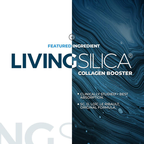 Living Silica Collagen Booster Capsules | Ultra High Absorption | Supports Healthy Collagen and Elastin Production for Joint & Bone Support, Glowi...