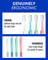 Premium Soft Toothbrush | Gentle Cleaning Soft Toothbrushes for Adults & Kids w/Microfiber Bristles | Multilayered Bristles Travel Toothbrush Set ...