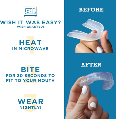 America's ToothFairy Dental Mouth Guard - Premium Protection Against Grinding & Clenching and Sports Injuries - Braces-Friendly, Made in The USA (...