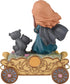 Precious Moments Disney Showcase Collection "Fulfill Your Dreams" - Age 12 Birthday Parade Resin Figurine, Disney Princess Merida Theme, 133406...