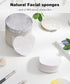 50-Count Compressed Facial Sponges for Estheticians- 100% Natural Cellulose Face Sponge Spa Sponges for Face Cleansing, Massage, Pore Exfoliating,...