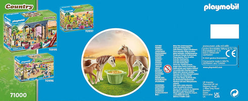Playmobil Icelandic Ponies with Foals...