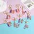 20pcs Lobster Claw Clasps Keychain for Jewelry Making,Metal Lobster Clasp Lobster Claw Clasps Hook with Flat Split Keychain Ring with Swivel Trigg...