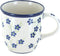 Blue Rose Polish Pottery Willow Plain Coffee Mug...