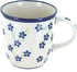 Blue Rose Polish Pottery Willow Plain Coffee Mug...