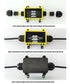 2pcs Waterproof Outdoor External 2 Way lP68 Electrical Junction Box Underground Cable Line Wires Power Cord Connector Protection...