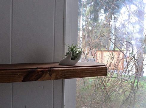 4 Pack Air Plant Holders Unique Ceramic Mini Airplants Stand Tillandsia Succulent Display Container Pot Cute Home Decor for Desk Table Shelf Windo...