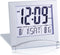 Small Digital Travel Alarm Clock Battery Operated, Portable Large Number Display Loud Alarm Clock with Temperature, Night Backlight, 12/24 H Desk ...